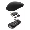Žaidimų pelė Endgame Gear OP1W 4K V2 — dešiniarankė, optinė 30 000 DPI, RF belaidė + USB Type-A, 7 mygtukai, pilka