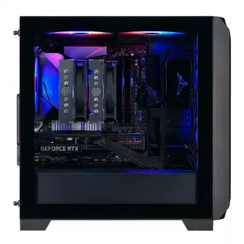 PC korpusas Sidabrinėstone FARA 312Z Midi Tower juodas