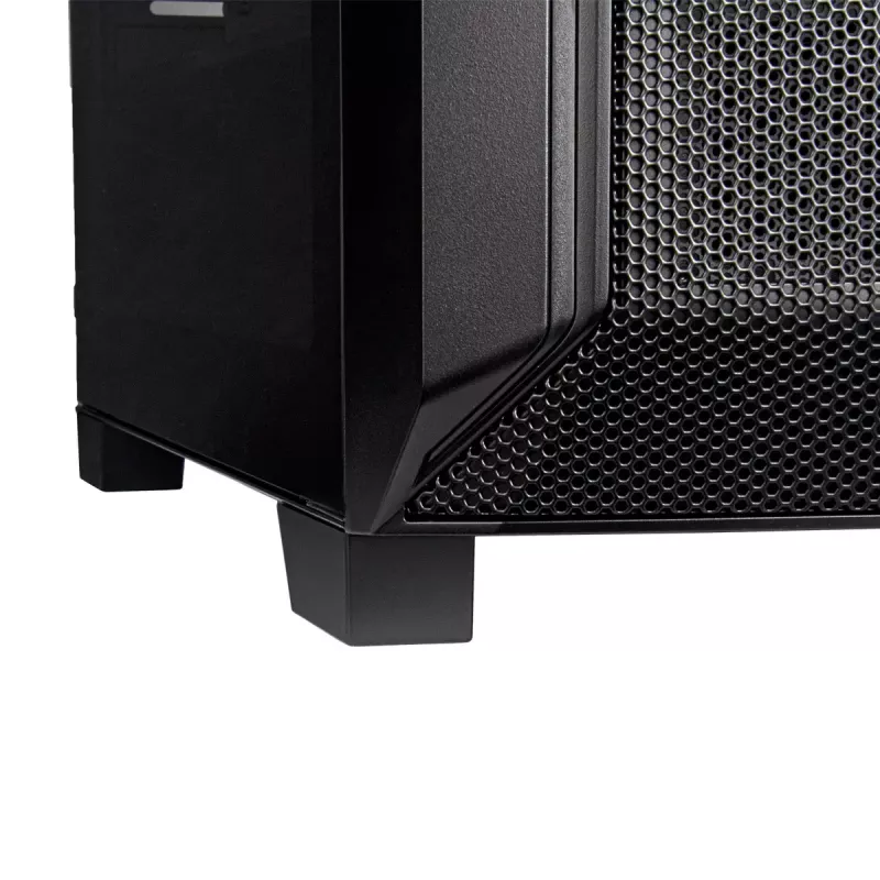 PC korpusas Sidabrinėstone FARA 312Z Midi Tower juodas