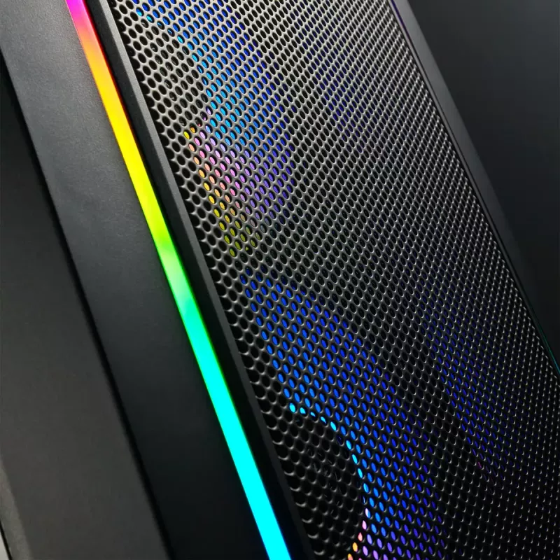 PC korpusas Sidabrinėstone FARA 312Z Midi Tower juodas
