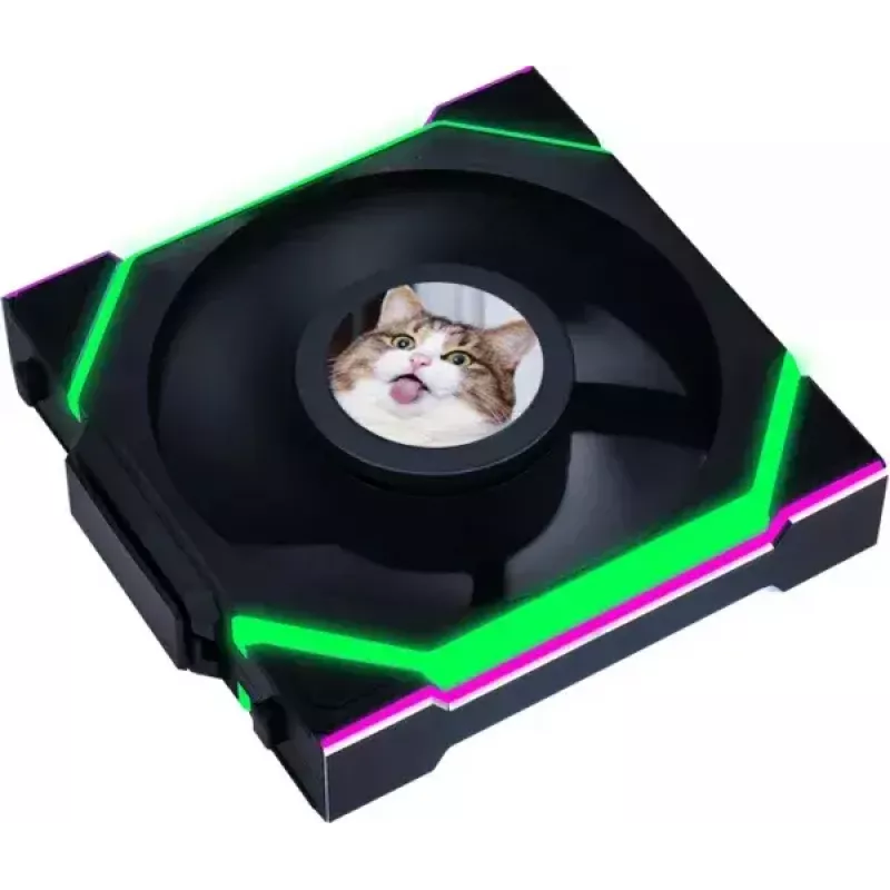 Lian Li UNI FAN SL Wireless LCD 120 Reverse Blade ventiliatorius