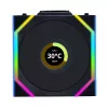 Lian Li UNI FAN SL Wireless LCD 120 Reverse Blade ventiliatorius