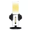 PC mikrofonas Endgame Gear XSTRM — laidinis USB, jautrumas -36 dB, 20–20000 Hz, jutikliniai valdikliai, 2 m laidas, juoda/balta