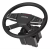 Moza Racing TSW vairas, Vairas, PC, Laidinis ir belaidis, Juoda, Aliuminis, Dirbtinė oda, Polimeras, Kabelis
