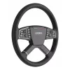 Moza Racing TSW vairas, Vairas, PC, Laidinis ir belaidis, Juoda, Aliuminis, Dirbtinė oda, Polimeras, Kabelis