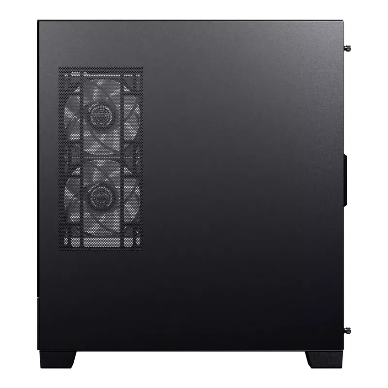 PC case Phanteks XT View Tower Juoda — Midi-Tower, grūdintas stiklas, RGB, palaiko ATX/EATX/Micro-ATX/Mini-ITX, GPU iki 41,5 cm, CPU aušintuvas 184 mm