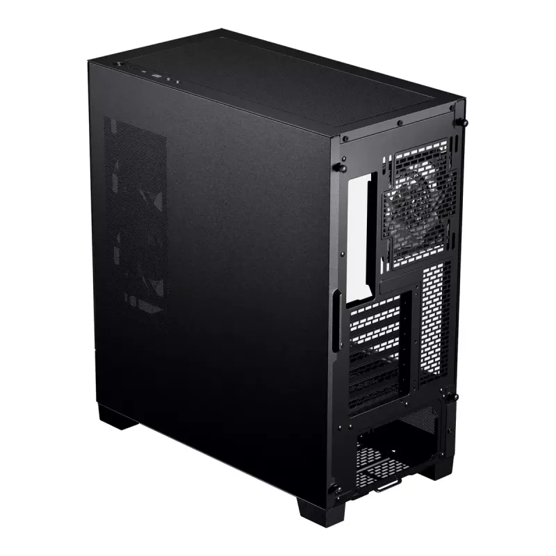 PC case Phanteks XT View Tower Juoda — Midi-Tower, grūdintas stiklas, RGB, palaiko ATX/EATX/Micro-ATX/Mini-ITX, GPU iki 41,5 cm, CPU aušintuvas 184 mm