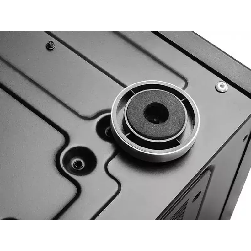 PC korpusas Sidabrinėstone GD10 HTPC Juoda