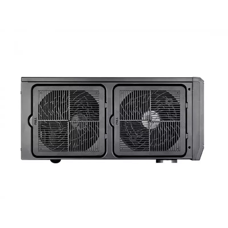 PC korpusas Sidabrinėstone GD10 HTPC Juoda