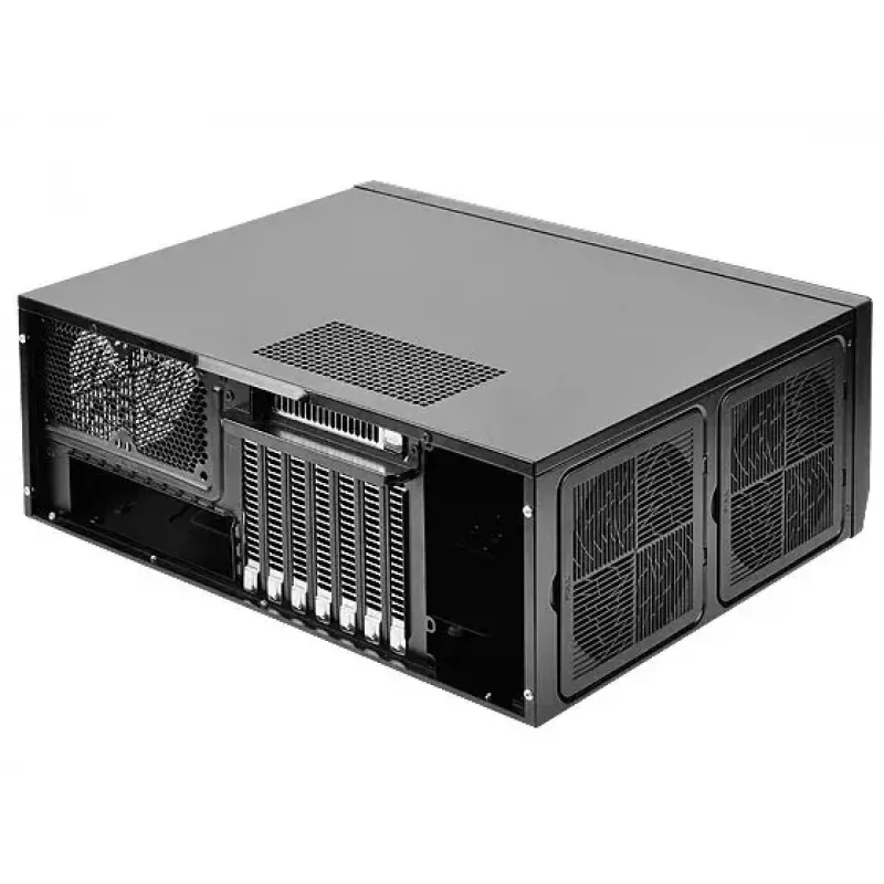 PC korpusas Sidabrinėstone GD10 HTPC Juoda