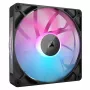 Ventiliatorius Corsair iCUE LINK RX140 RGB 14 cm juodas 300–1700 aps./min. magnetinis guolis