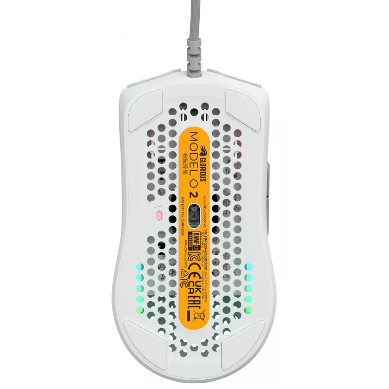 Glorious Gaming Glorious Model O Wired 2 - matinė balta