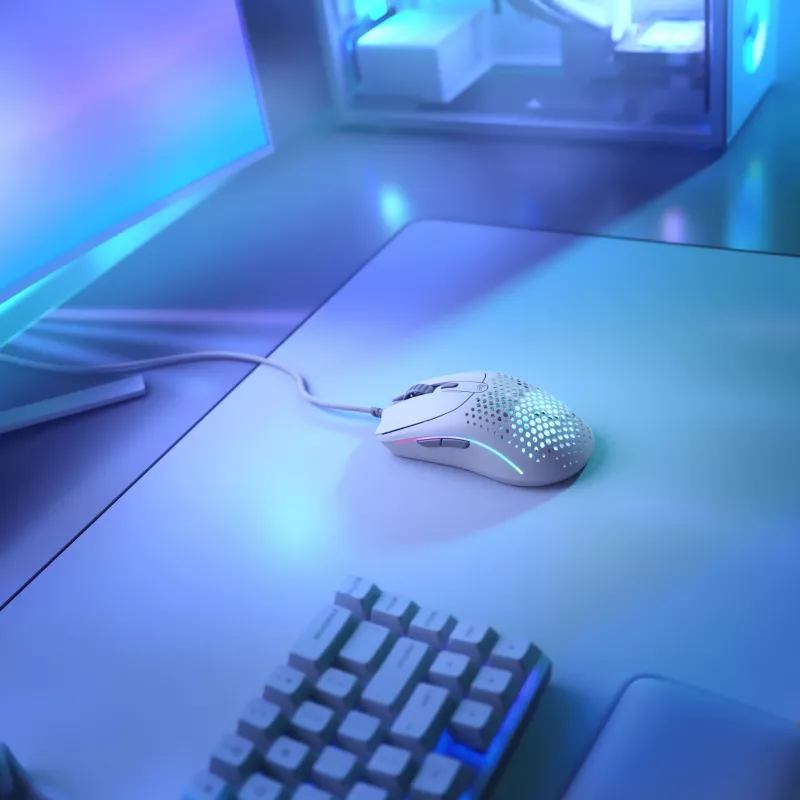 Glorious Gaming Glorious Model O Wired 2 - matinė balta