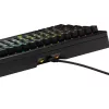 Glorious Gaming GMMK 3 HE 65% iš anksto surinkta laidinė juoda - US, laidinė, USB, mechaninė, QWERTY, RGB LED, juoda