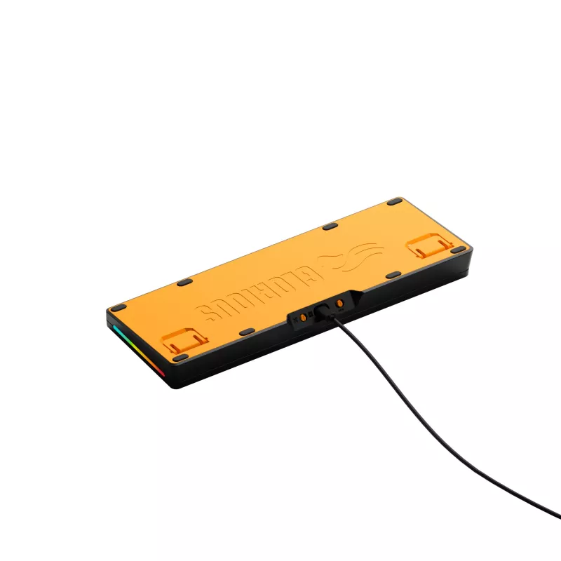 Glorious Gaming GMMK 3 HE 65% iš anksto surinkta laidinė juoda - US, laidinė, USB, mechaninė, QWERTY, RGB LED, juoda