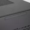 SidabrinėStone MILO 11 SST-ML11B plonas Micro-ATX stalinio kompiuterio korpusas