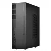 SidabrinėStone MILO 11 SST-ML11B plonas Micro-ATX stalinio kompiuterio korpusas