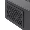 SidabrinėStone MILO 11 SST-ML11B plonas Micro-ATX stalinio kompiuterio korpusas