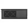 SidabrinėStone MILO 11 SST-ML11B plonas Micro-ATX stalinio kompiuterio korpusas