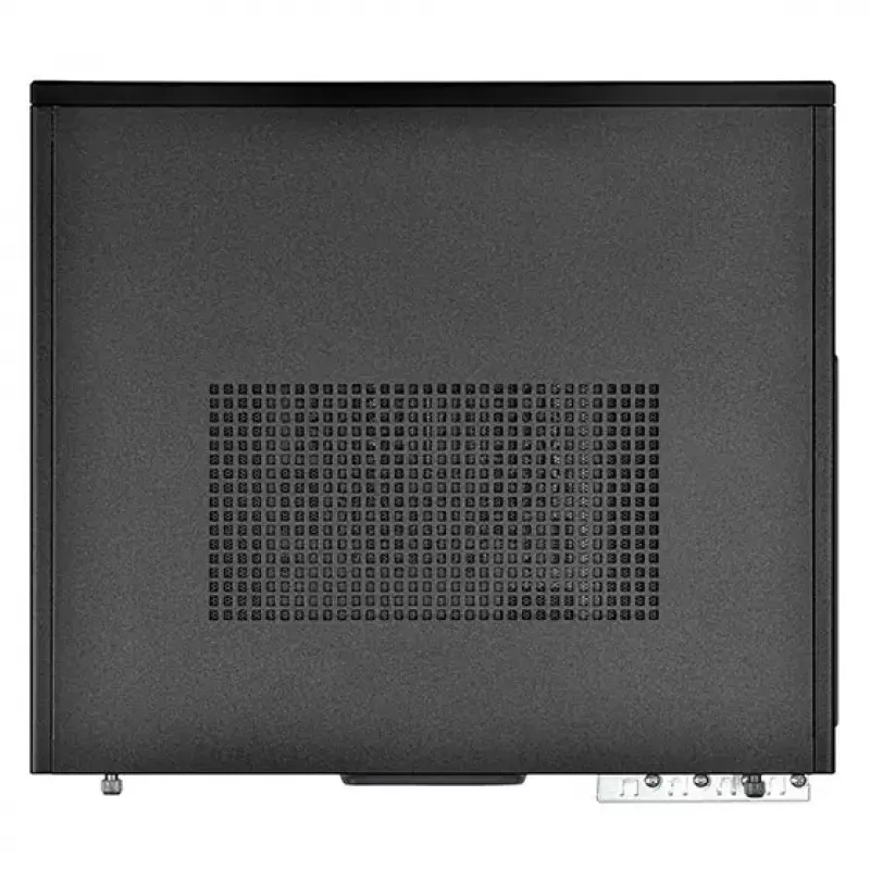 SidabrinėStone MILO 11 SST-ML11B plonas Micro-ATX stalinio kompiuterio korpusas