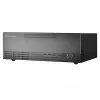 SidabrinėStone MILO 11 SST-ML11B plonas Micro-ATX stalinio kompiuterio korpusas