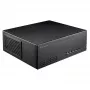 SidabrinėStone MILO 11 SST-ML11B plonas Micro-ATX stalinio kompiuterio korpusas