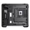 PC korpusas Jonsbo U4 Mini Mini Tower juodas