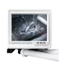 ASUS ROG RYUJIN III 360 ARGB EXTREME WHT procesoriaus skysčio aušinimo sistema “viskas viename” 12 cm balta 1 vnt.