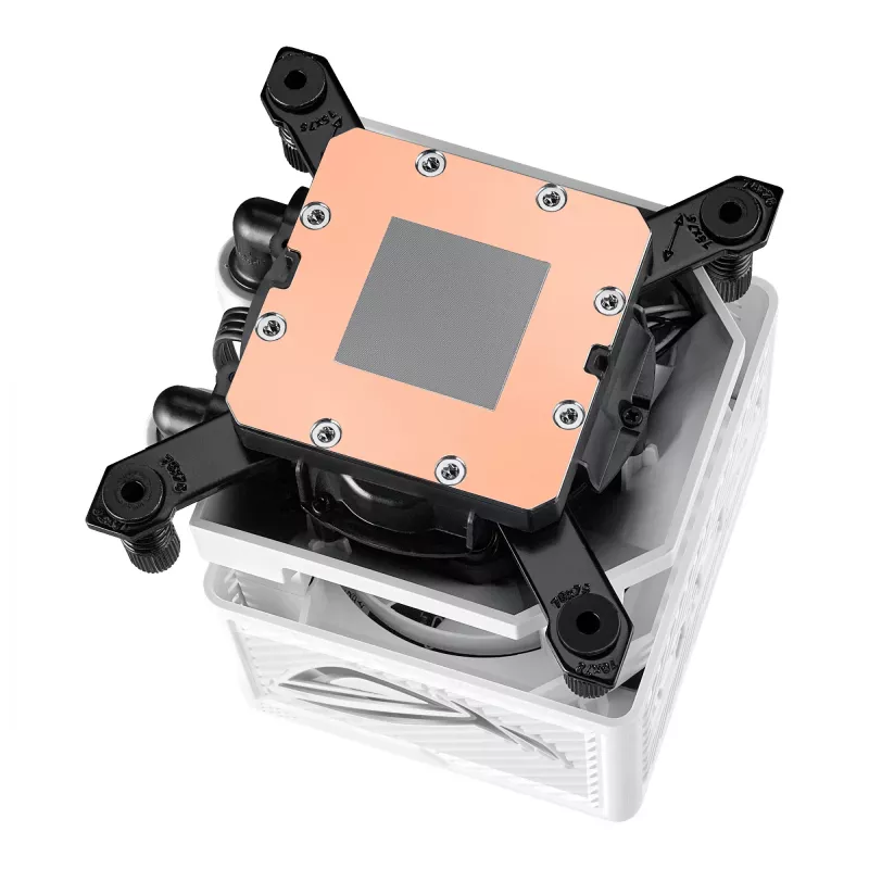 ASUS ROG RYUJIN III 360 ARGB EXTREME WHT procesoriaus skysčio aušinimo sistema “viskas viename” 12 cm balta 1 vnt.