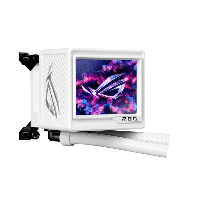 ASUS ROG RYUJIN III 360 ARGB EXTREME WHT procesoriaus skysčio aušinimo sistema “viskas viename” 12 cm balta 1 vnt.
