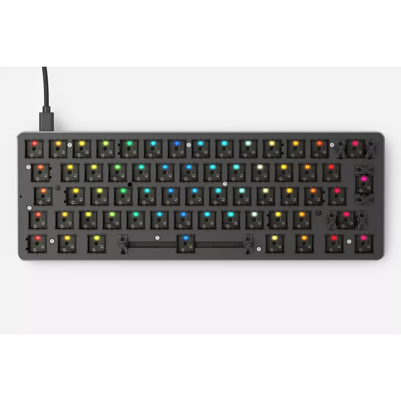 Glorious Gaming GMMK - ISO Compact klaviatūra juoda