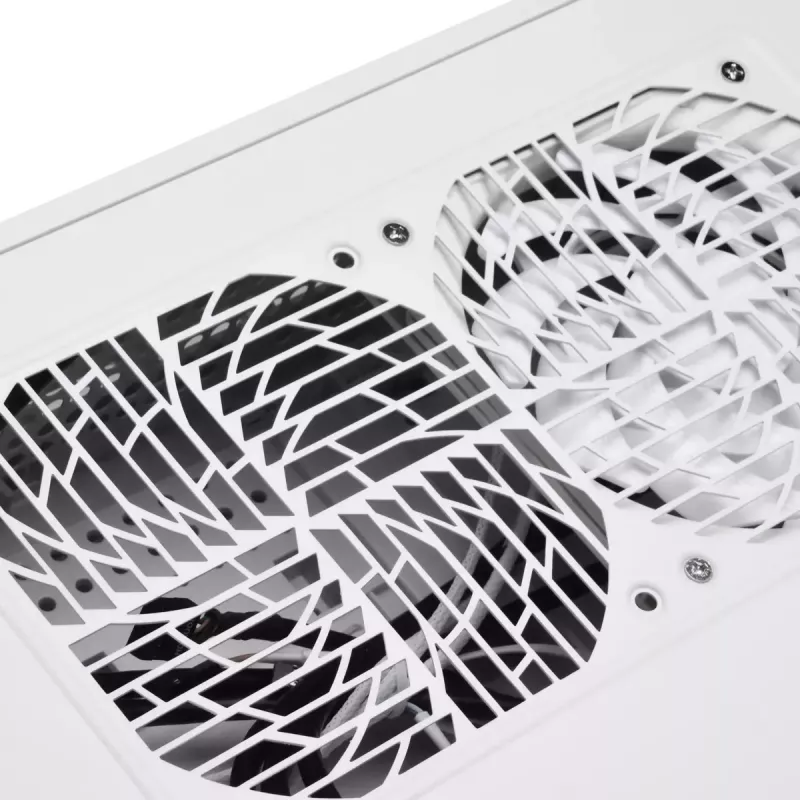 PC Case Sidabrinėstone RVZ03-ARGB Desktop White