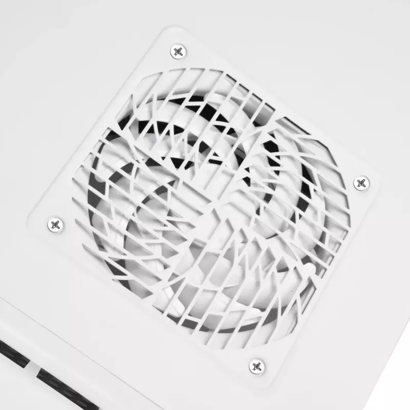 PC Case Sidabrinėstone RVZ03-ARGB Desktop White