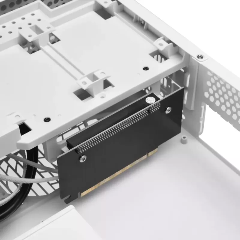 PC Case Sidabrinėstone RVZ03-ARGB Desktop White