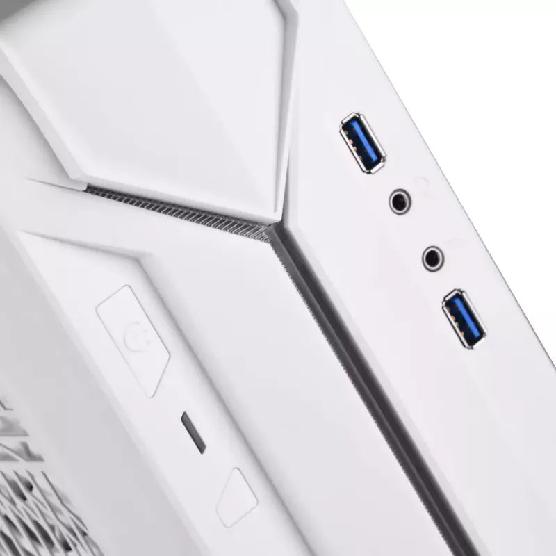 PC Case Sidabrinėstone RVZ03-ARGB Desktop White