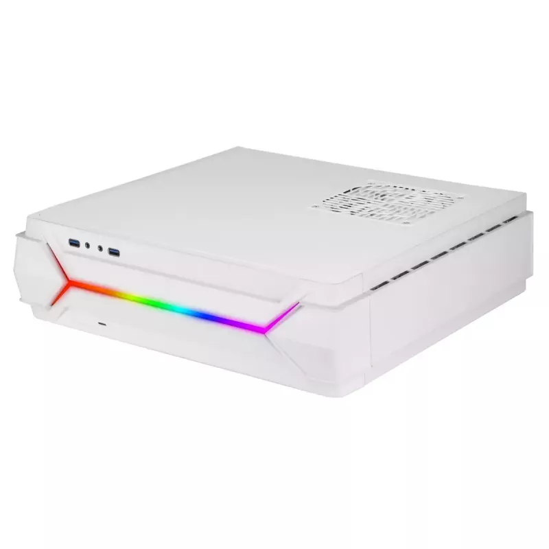 PC Case Sidabrinėstone RVZ03-ARGB Desktop White