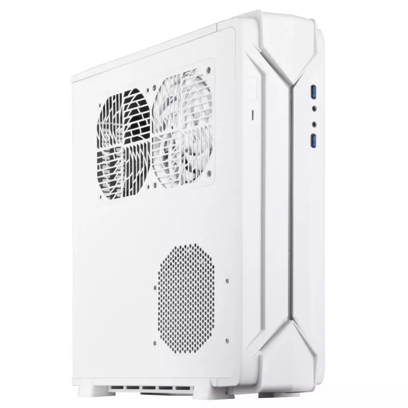 PC Case Sidabrinėstone RVZ03-ARGB Desktop White