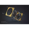 Ventiliatorius Alphacool Apex Stealth Metall 12 cm Juodas 400-2000 RPM 20-29,9 dB