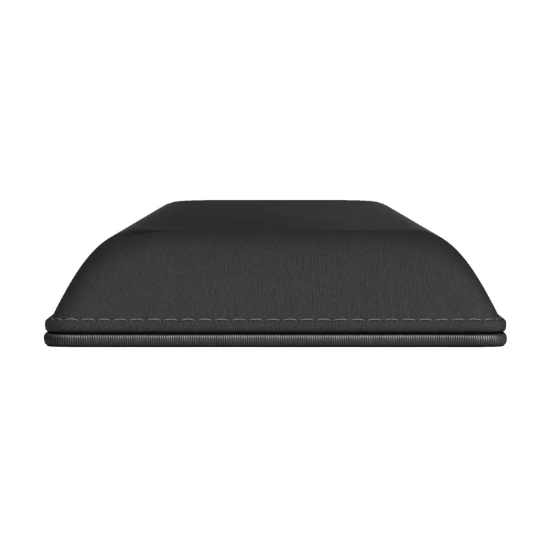 Riešo atrama GLORIOUS medžiaginė 100 mm juoda klaviatūroms — GLO-KB-ACC-WR-CLTH-100-BLK