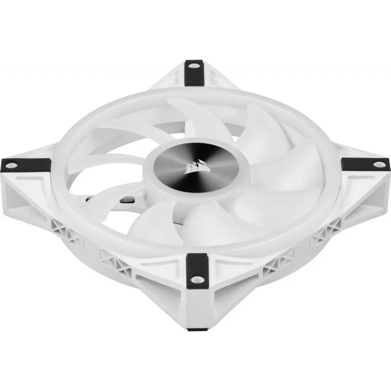 CORSAIR LED ventiliatorius - QL serijos baltas QL140 RGB 140 mm RGB vieno ventiliatoriaus pakuotė