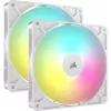 Ventiliatorius Corsair RS140 ARGB 14 cm baltas 330–1700 RPM