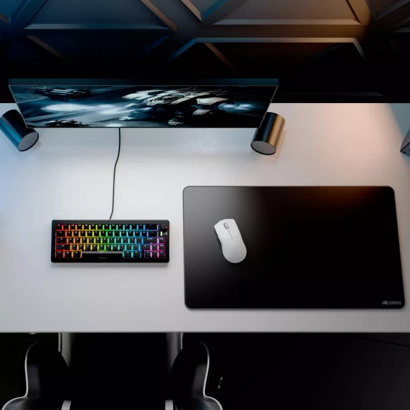 Pelės kilimėlis Glorious Gaming Glorious pelė Pad 2 XL Extended Stitched Juoda