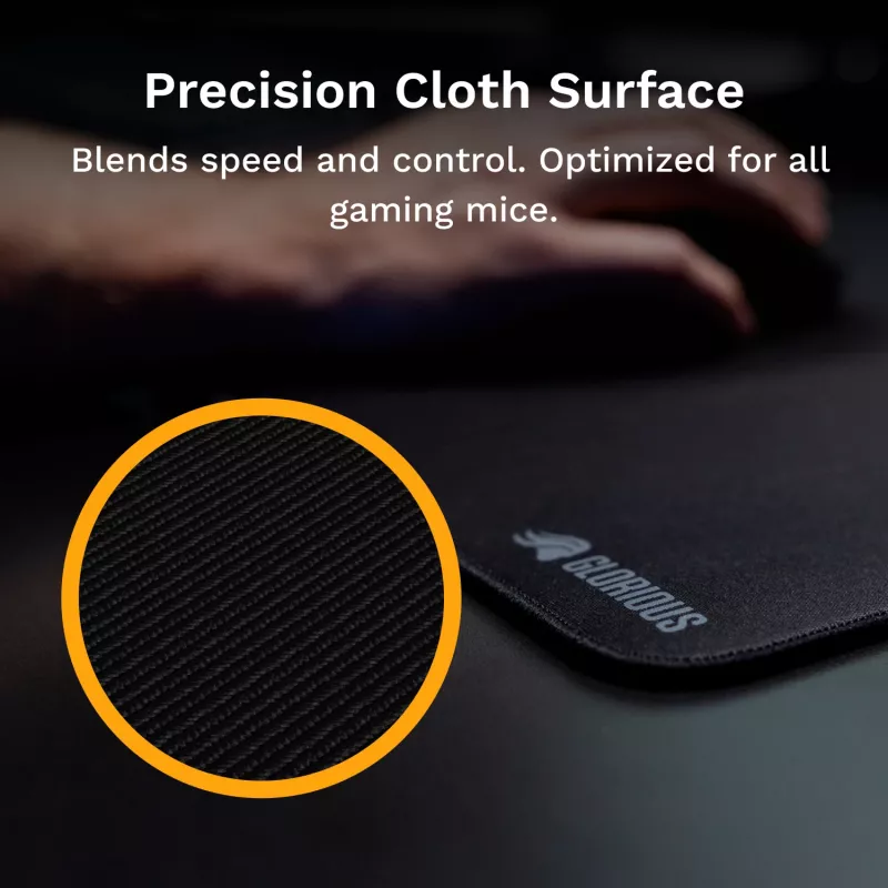 Pelės kilimėlis Glorious Gaming Glorious pelė Pad 2 XL Extended Stitched Juoda