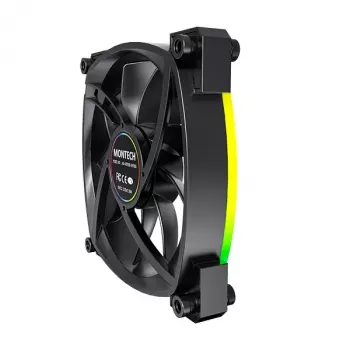 Ventiliatoriaus modulis Montech AX120 PWM 120mm 12V juodas 3 kontaktų 4 kontaktų