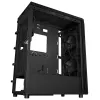 PC case ASUS ProArt PA401 Wood TG PWM Tower Juoda — ATX, tempered glass, 2x160mm front fans, USB-C, supports GPU 31.5 cm