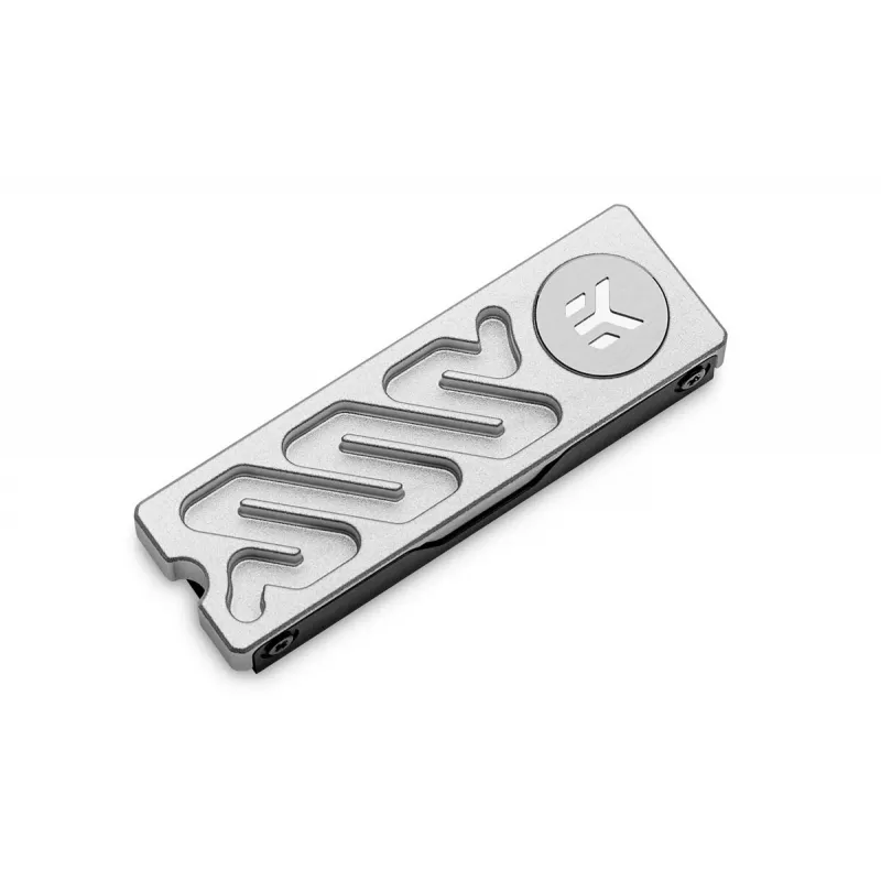 Aušintuvas EK Water Blocks Quantum Convection M.2 NVMe aliuminis sidabrinis 24 mm 75 mm 11,3 mm