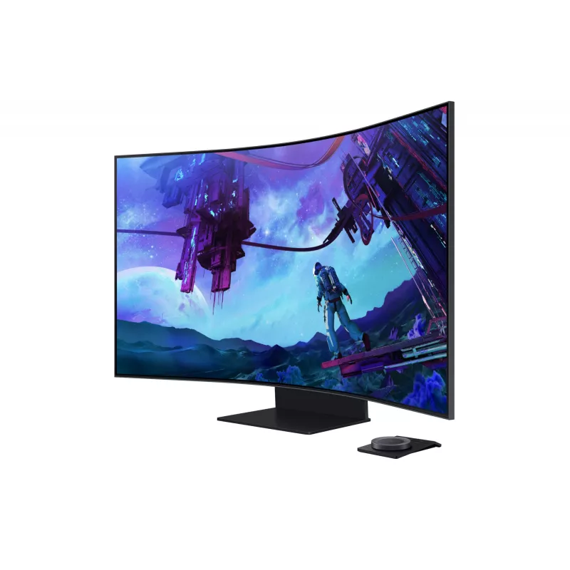 Samsung G97NC kompiuterio monitorius 139,7 cm (55 col.) 3840 x 2160 pikselių 4K Ultra HD LED juodas