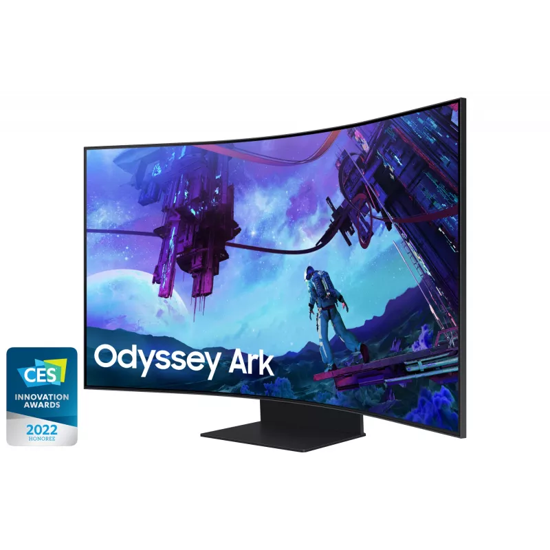 Samsung G97NC kompiuterio monitorius 139,7 cm (55 col.) 3840 x 2160 pikselių 4K Ultra HD LED juodas