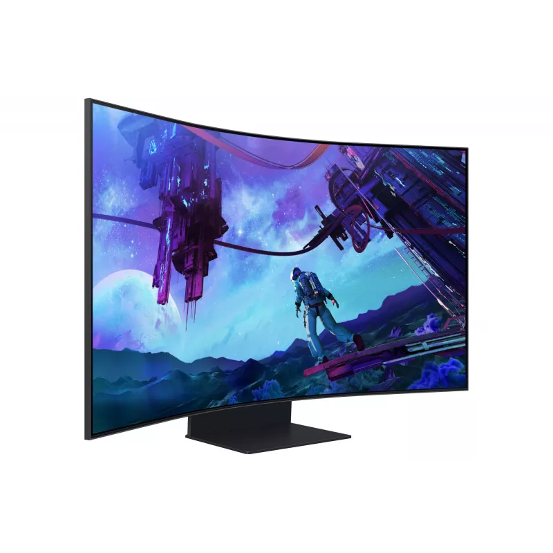 Samsung G97NC kompiuterio monitorius 139,7 cm (55 col.) 3840 x 2160 pikselių 4K Ultra HD LED juodas