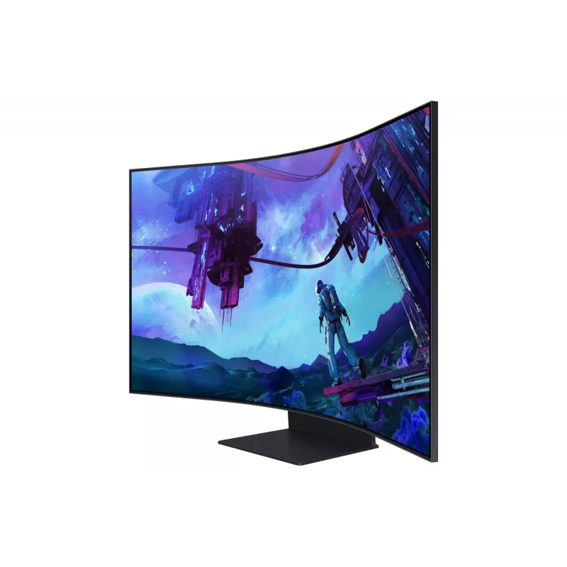 Samsung G97NC kompiuterio monitorius 139,7 cm (55 col.) 3840 x 2160 pikselių 4K Ultra HD LED juodas